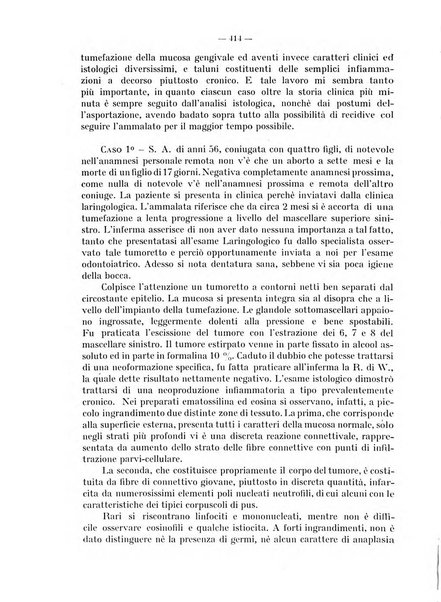 La stomatologia periodico mensile