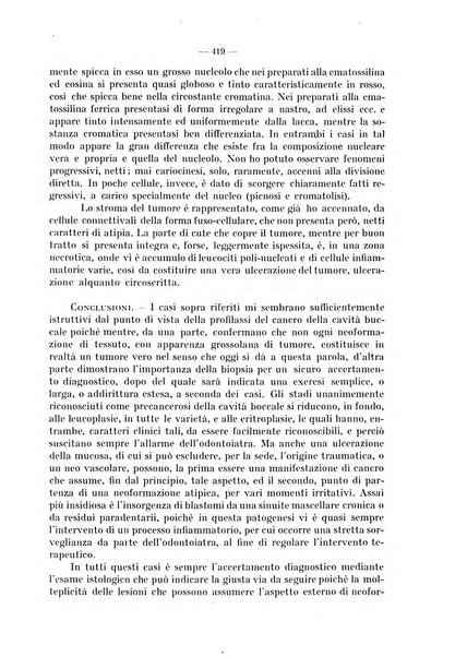 La stomatologia periodico mensile