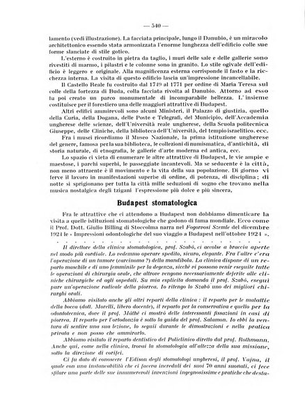 La stomatologia periodico mensile