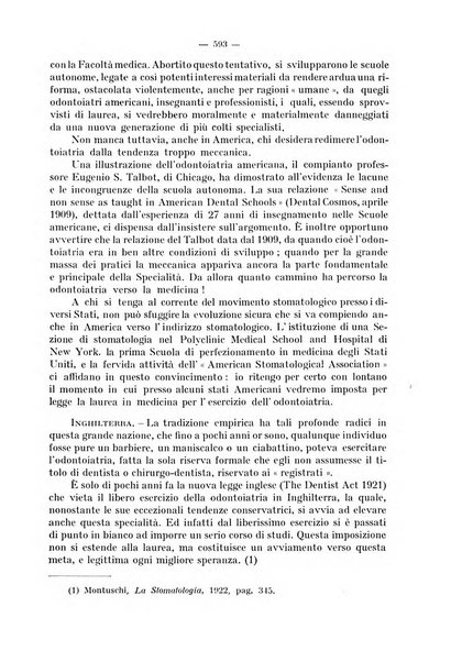 La stomatologia periodico mensile