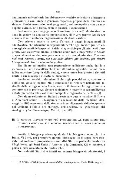 La stomatologia periodico mensile