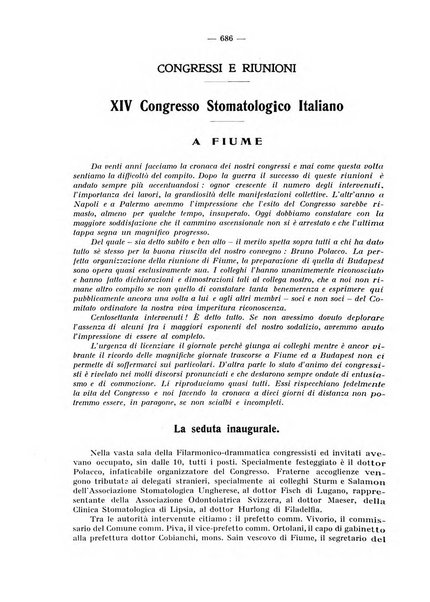 La stomatologia periodico mensile