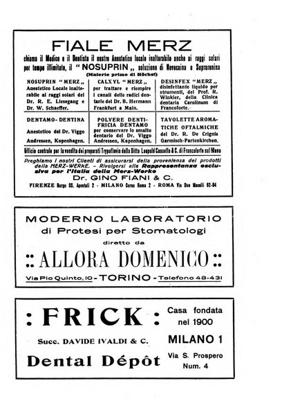 La stomatologia periodico mensile