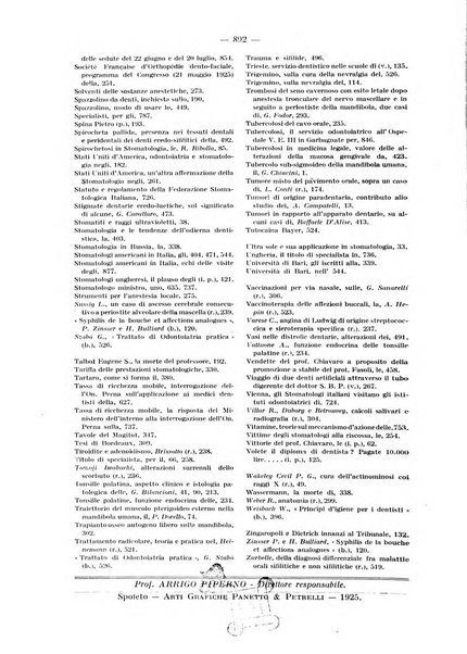 La stomatologia periodico mensile