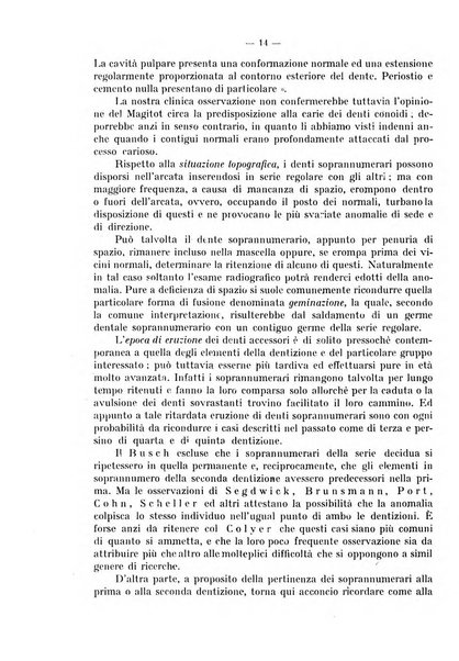 La stomatologia periodico mensile