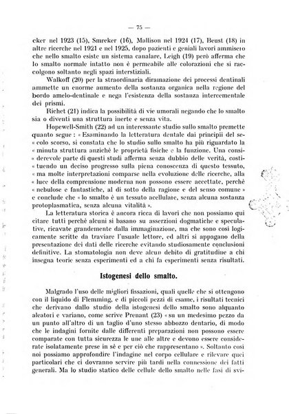 La stomatologia periodico mensile