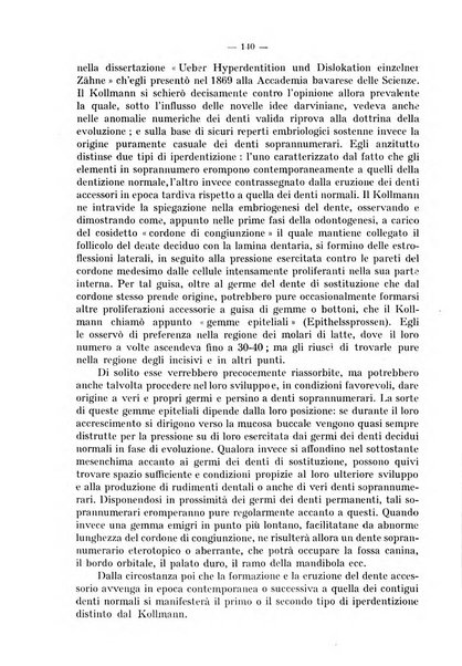 La stomatologia periodico mensile