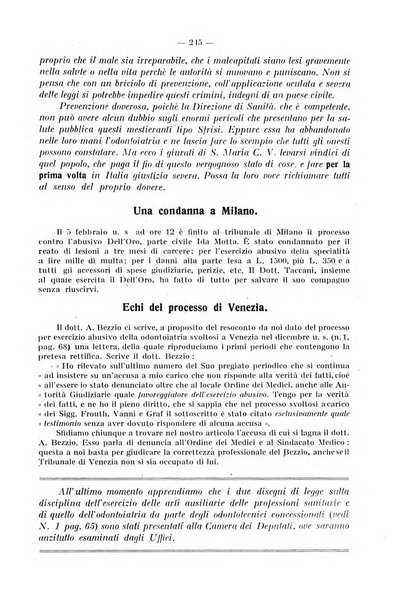 La stomatologia periodico mensile