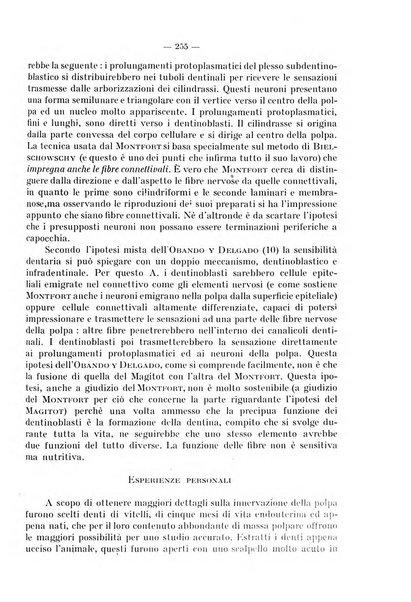 La stomatologia periodico mensile