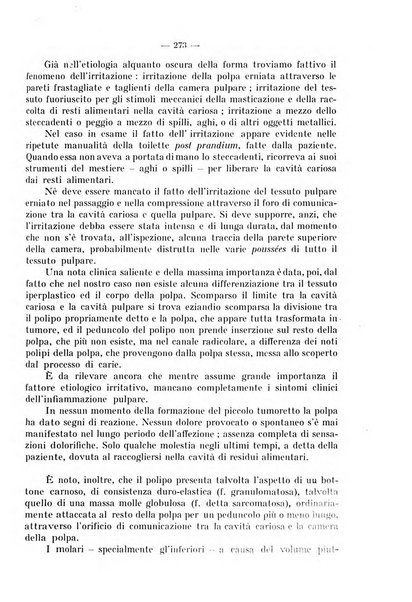 La stomatologia periodico mensile