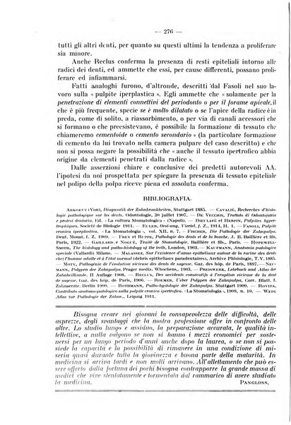 La stomatologia periodico mensile