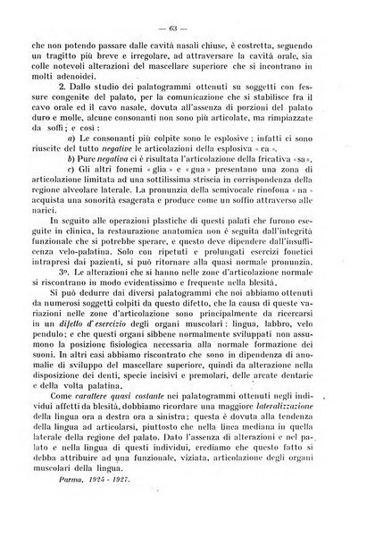 La stomatologia periodico mensile