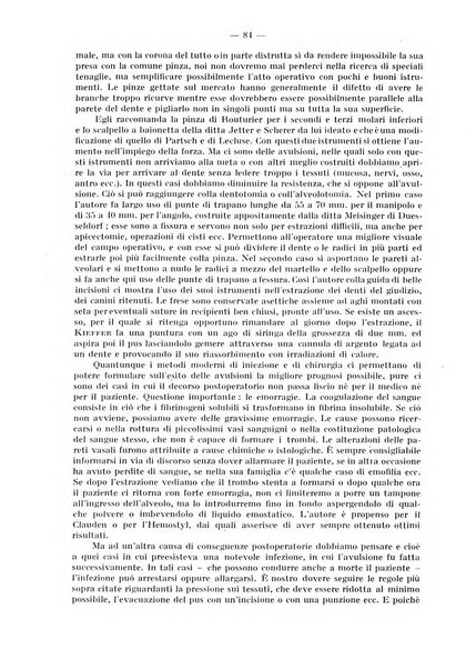 La stomatologia periodico mensile