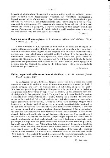 La stomatologia periodico mensile