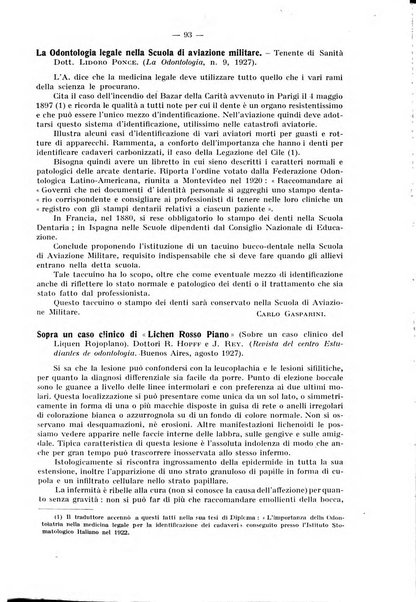 La stomatologia periodico mensile