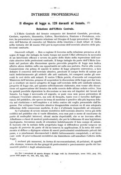 La stomatologia periodico mensile