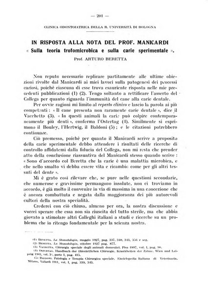 La stomatologia periodico mensile