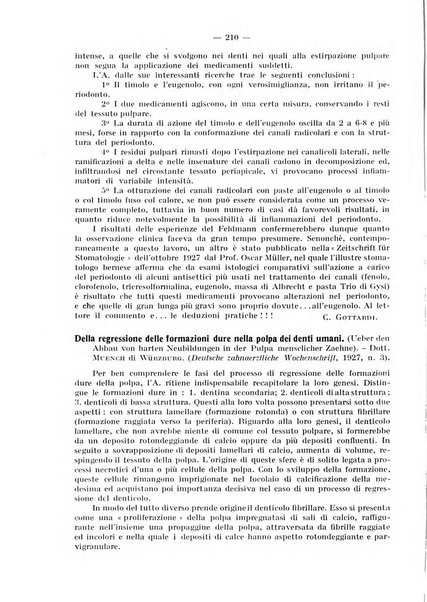 La stomatologia periodico mensile