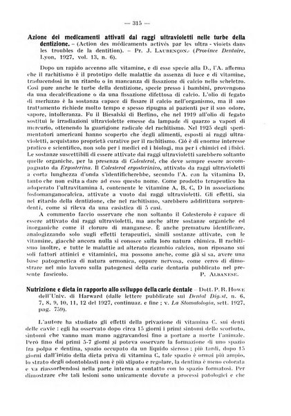 La stomatologia periodico mensile