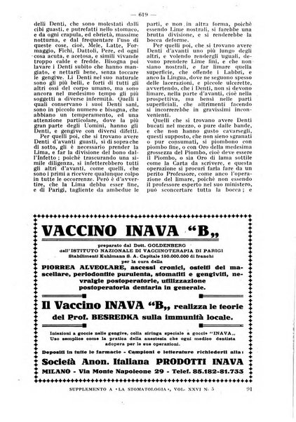 La stomatologia periodico mensile