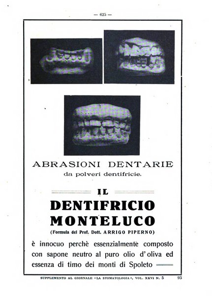 La stomatologia periodico mensile