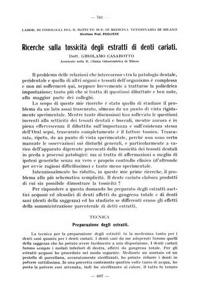 La stomatologia periodico mensile