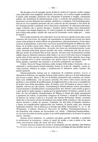 La stomatologia periodico mensile