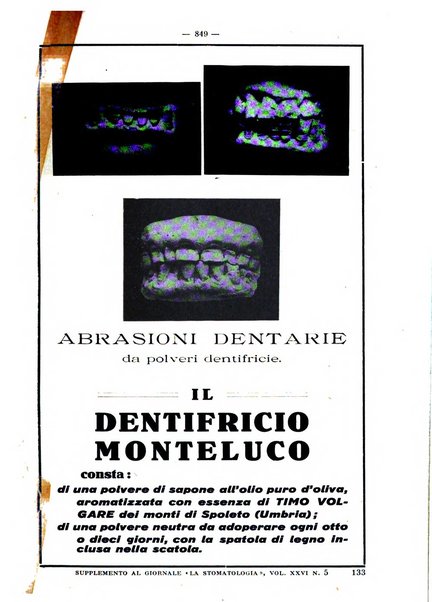 La stomatologia periodico mensile