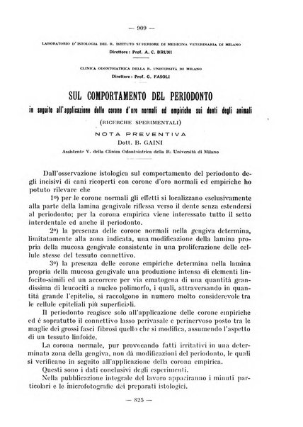 La stomatologia periodico mensile