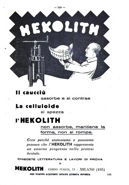 La stomatologia periodico mensile