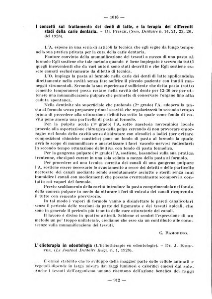 La stomatologia periodico mensile