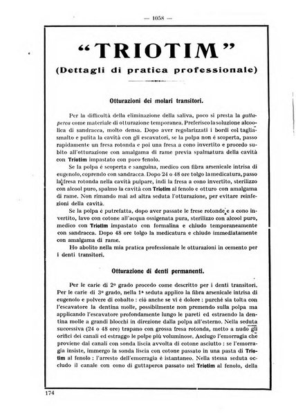 La stomatologia periodico mensile