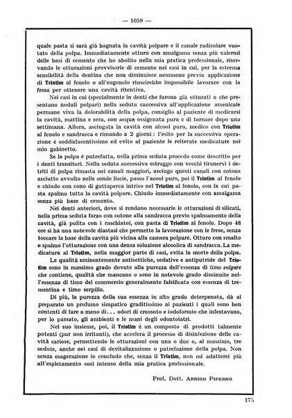 La stomatologia periodico mensile