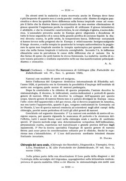 La stomatologia periodico mensile