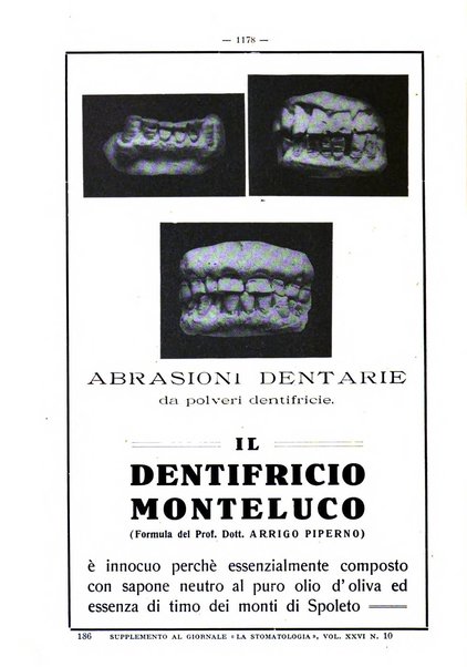 La stomatologia periodico mensile