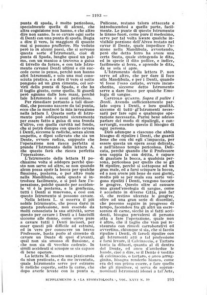 La stomatologia periodico mensile