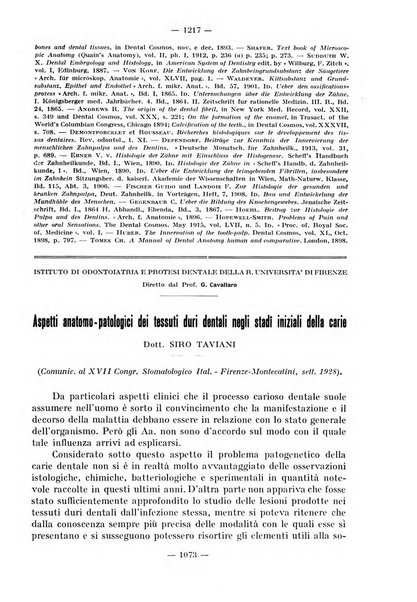 La stomatologia periodico mensile