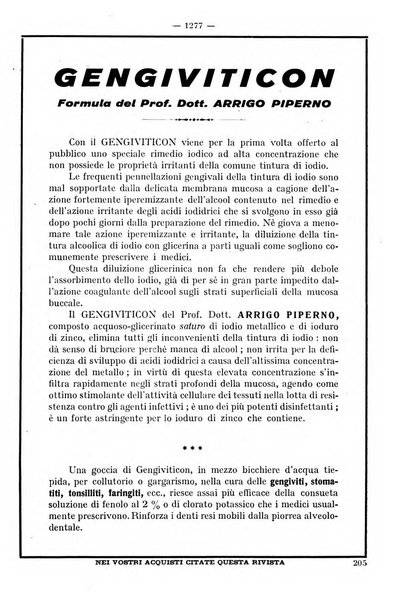 La stomatologia periodico mensile