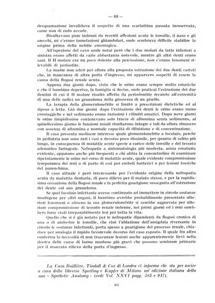 La stomatologia periodico mensile