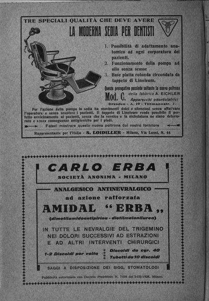 La stomatologia periodico mensile