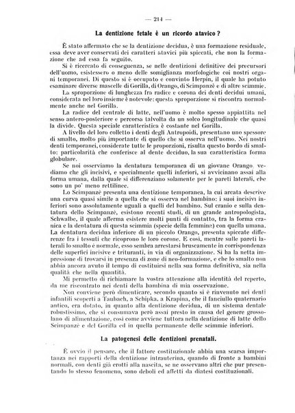 La stomatologia periodico mensile