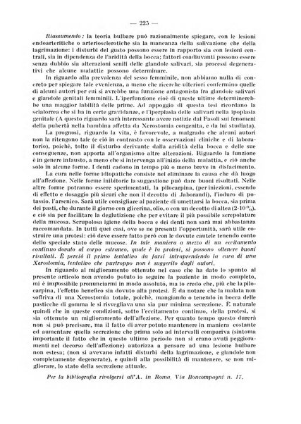 La stomatologia periodico mensile