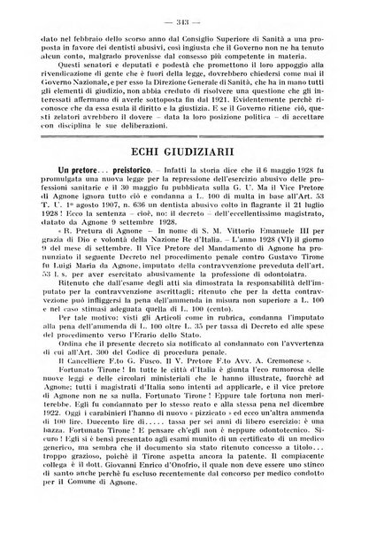 La stomatologia periodico mensile