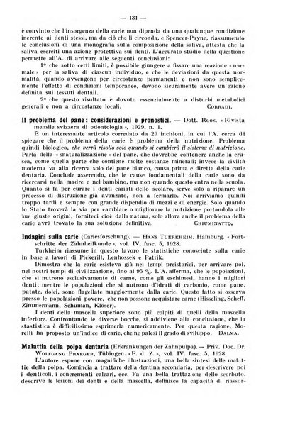 La stomatologia periodico mensile