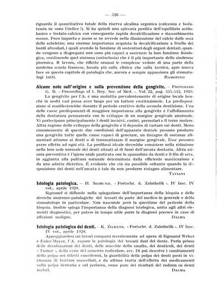 La stomatologia periodico mensile