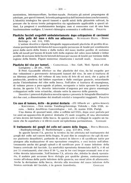 La stomatologia periodico mensile