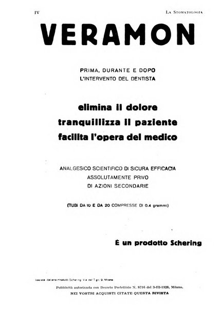 La stomatologia periodico mensile