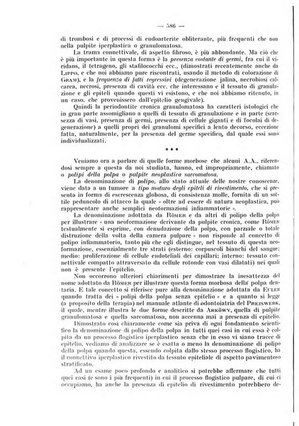 La stomatologia periodico mensile