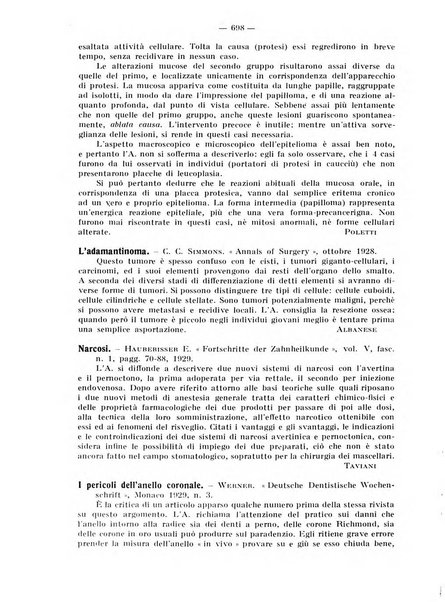 La stomatologia periodico mensile