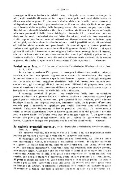 La stomatologia periodico mensile